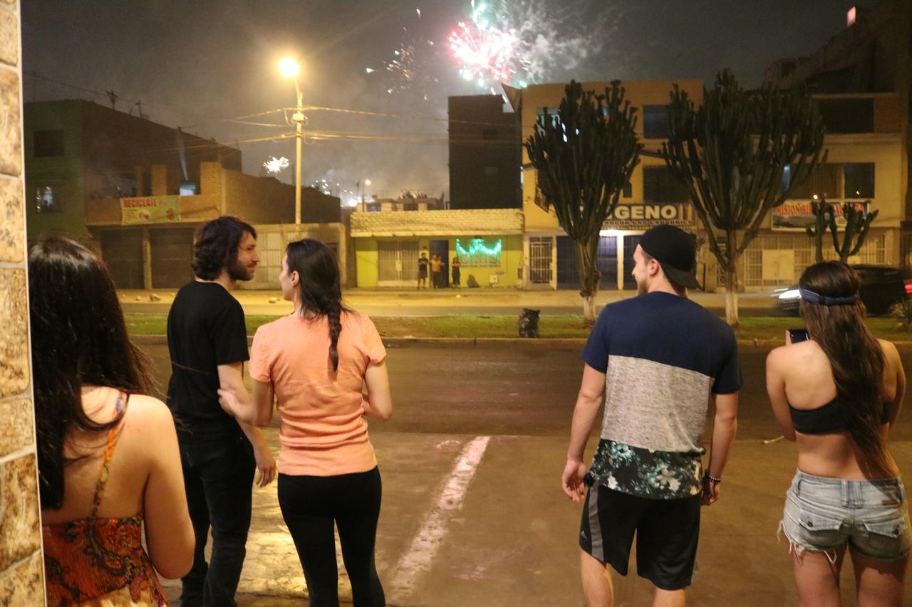 ليما Tierras Viajeras Hostel Cultural المظهر الخارجي الصورة